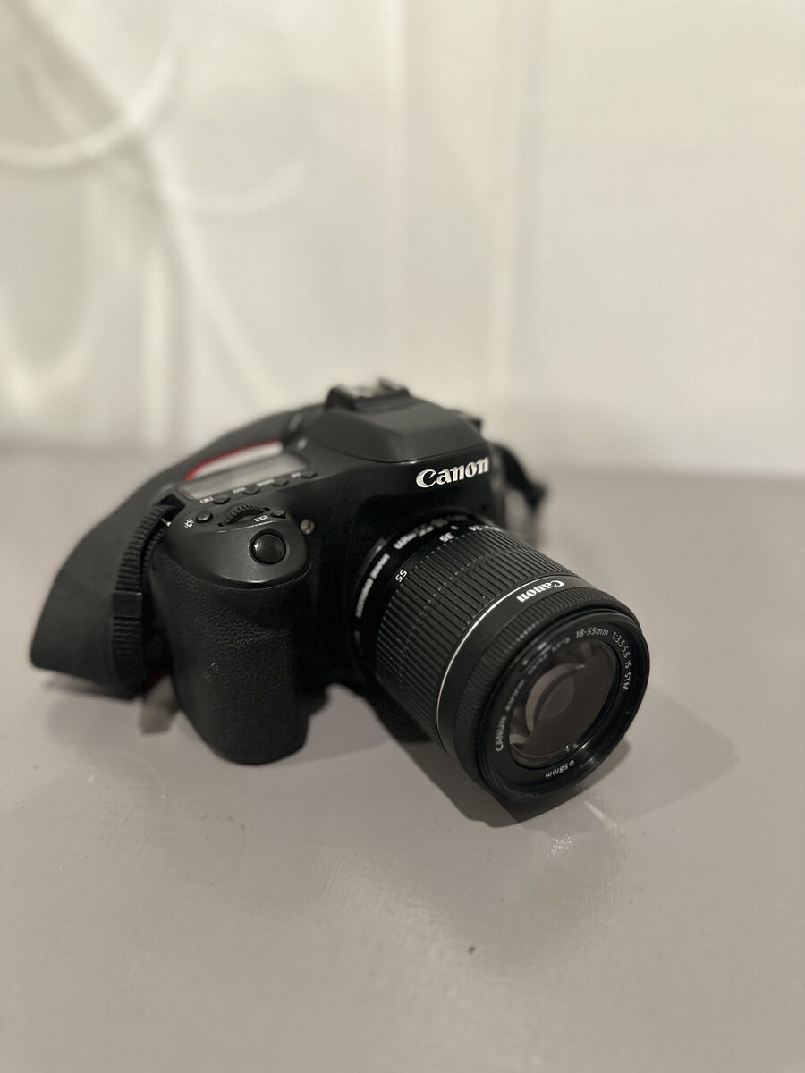 Canon EOS 80D + 18-55mm Lens – Excellent Condition + Camera Bag