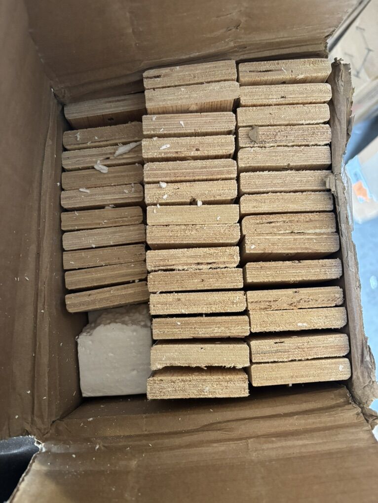 2 Twin Bed wooden bed slats