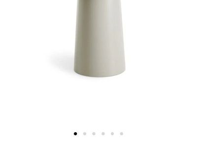 Blu Dot Circula Tall Side Table in Putty - 21" H x 17" D