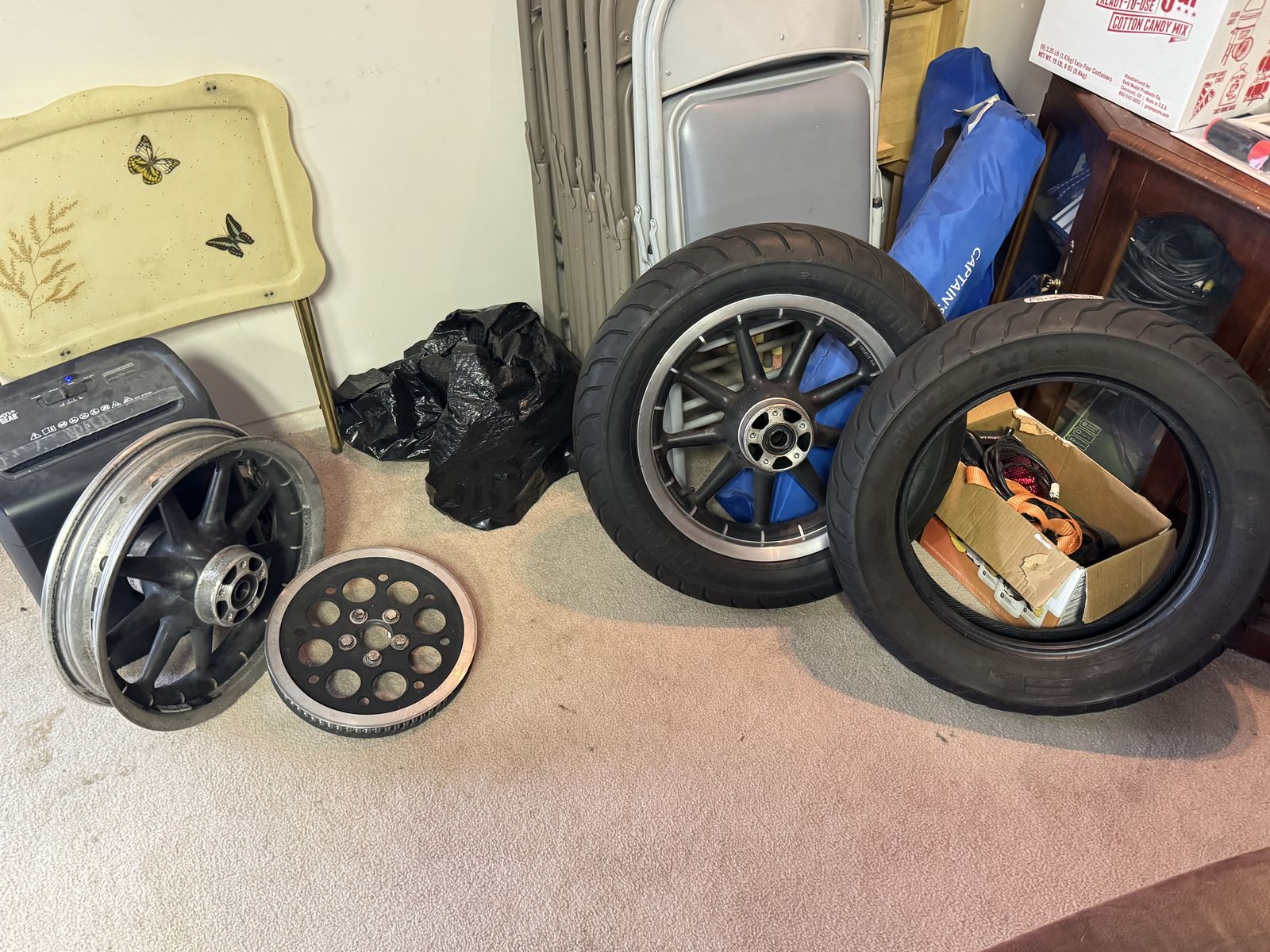 Harley Davidson Wheels 150.00OBO