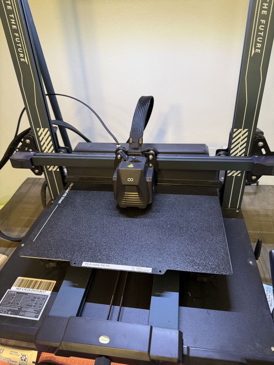 ELEGOO Neptune 4 Plus 3D Printer with PEI Flexible Sheet