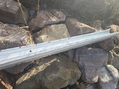 Aluminum gutter