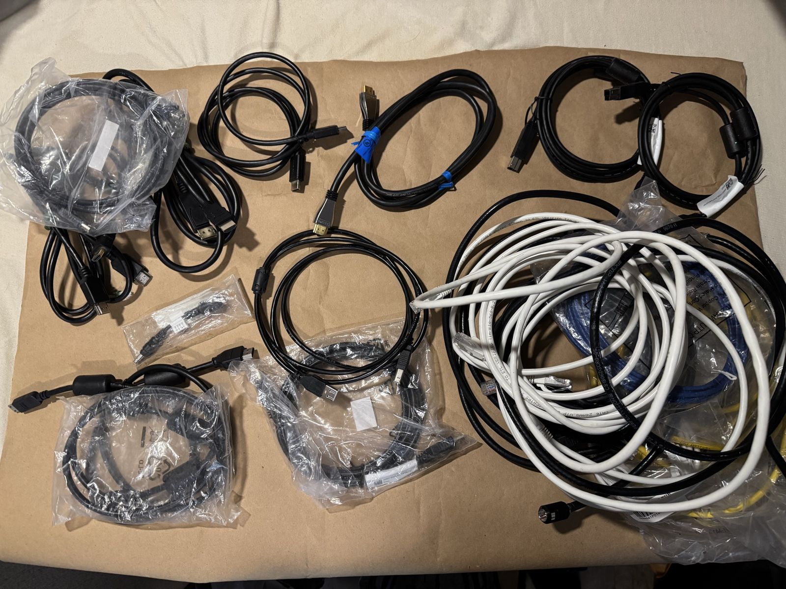 HDMI, Mini HMDI, Ethernet, Etc.