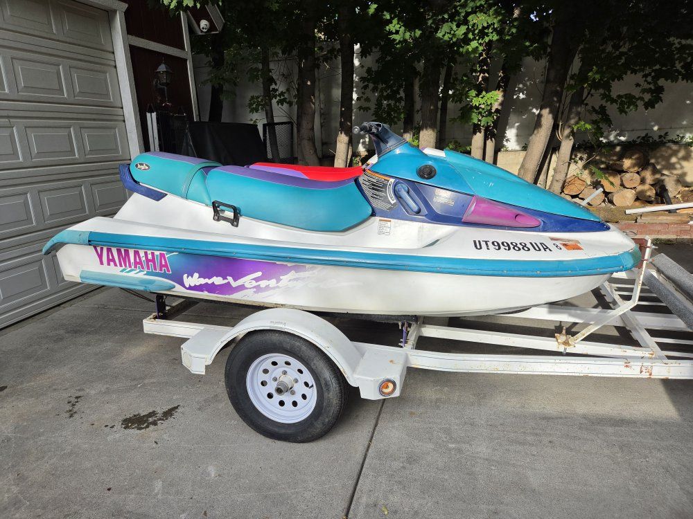 1996 Yamaha WaveRunner Jet Skis on Trailer