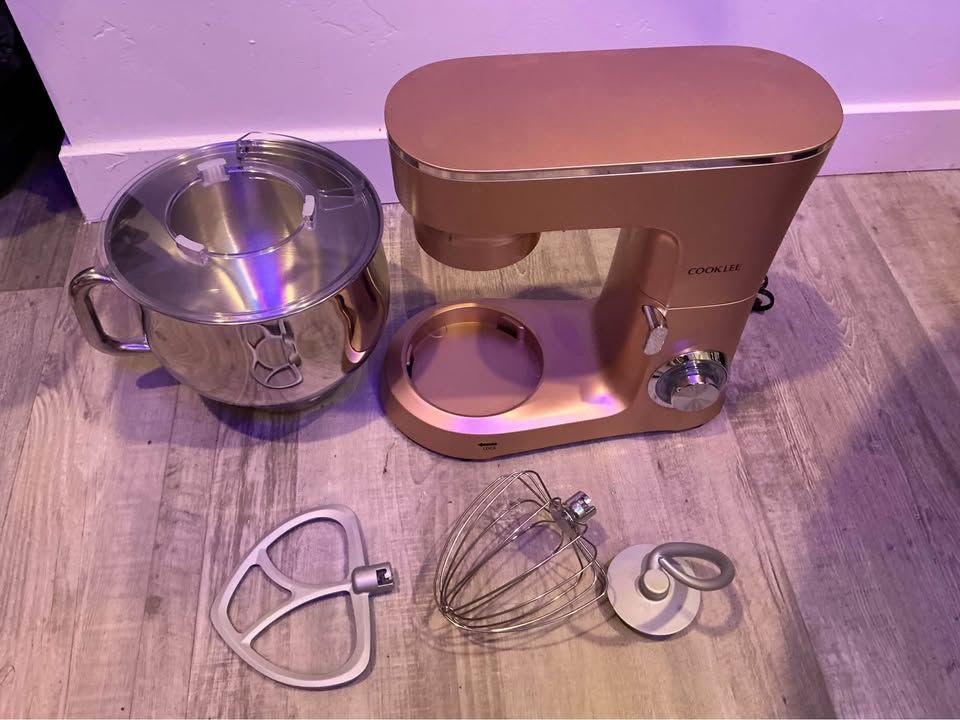 COOKLEE 9.5QT Stand Mixer – 660W 10-Speed Kitchen Mixer