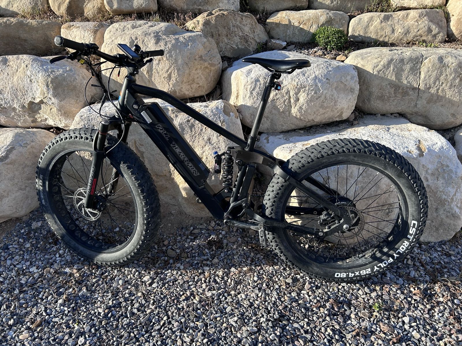Fat Tire, Full Suspension Ebike