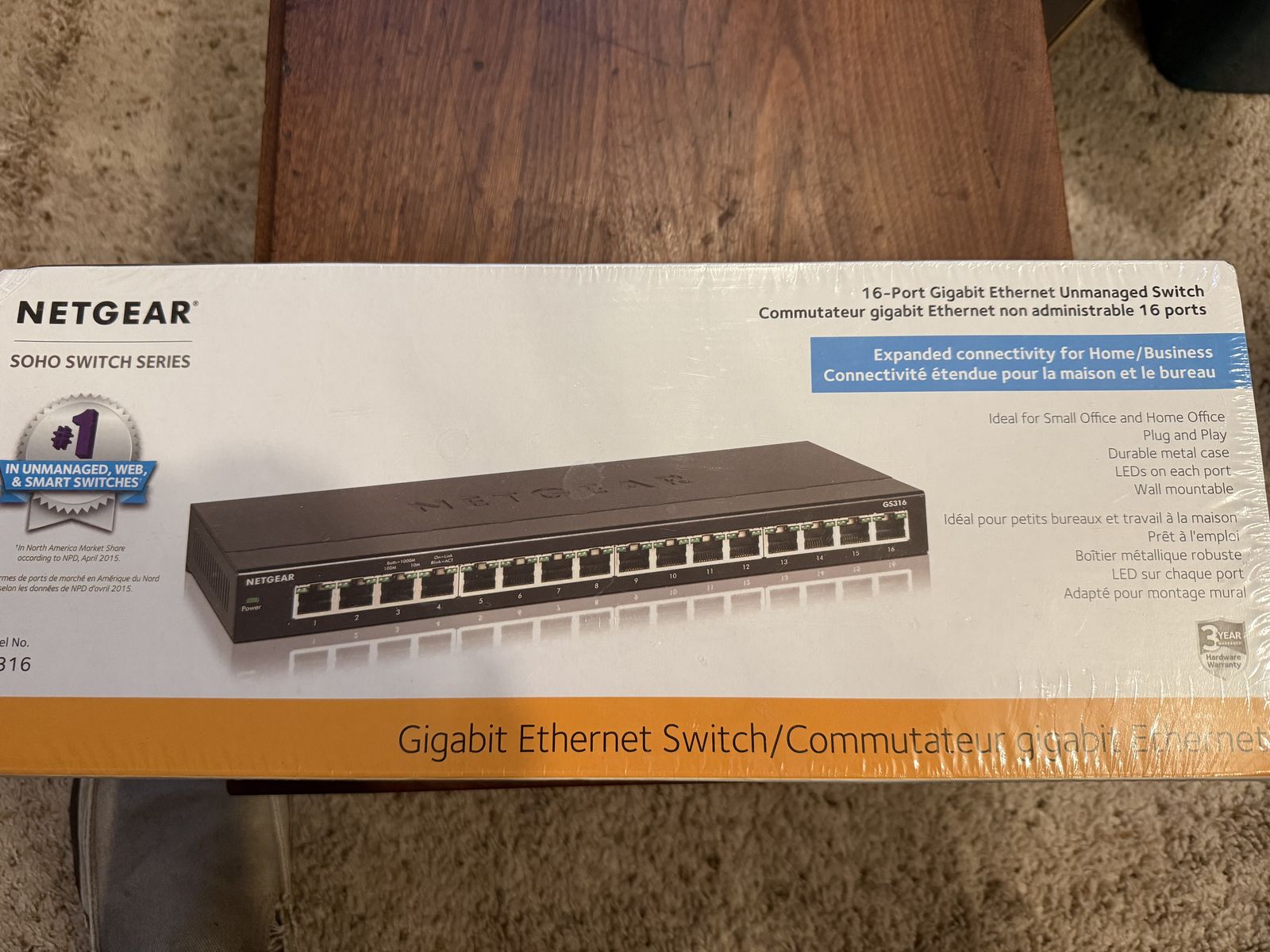 Netgear GS316