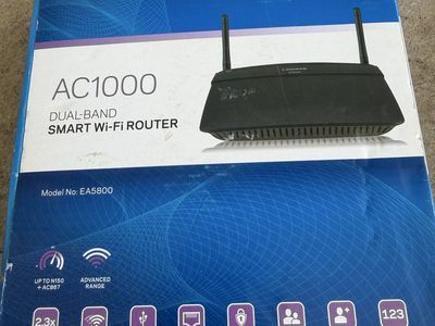 Linksys AC1000 Dual-Band Smart Wi-Fi Router EA5800