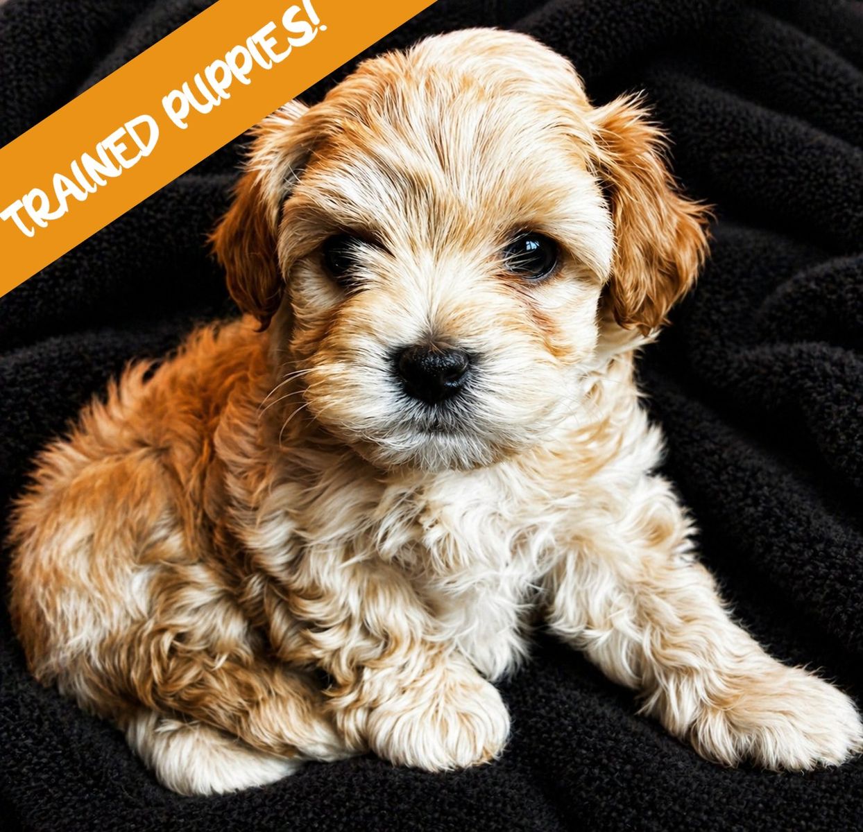 TRAINED Cavapoochon puppies (cavapoo/bichpoo/poochon/poodle/maltipoo)