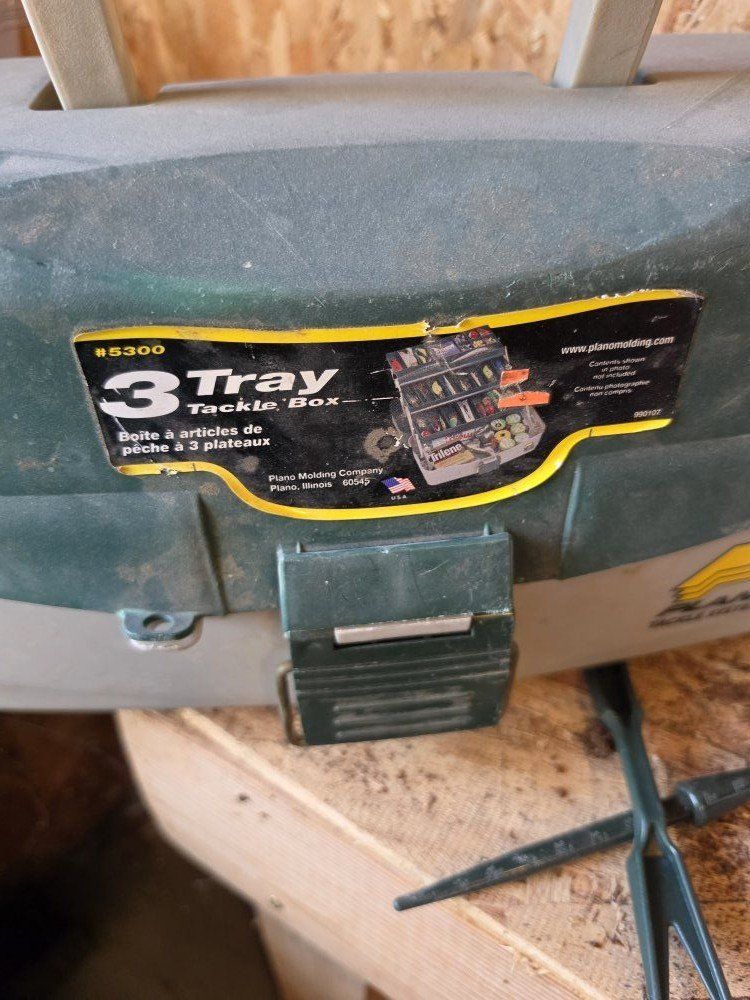 plano tackle box 3 tray