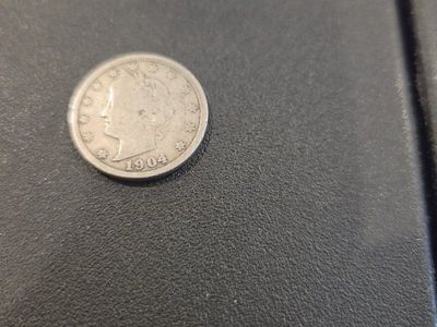 1904 Liberty Head V Nickel Coin