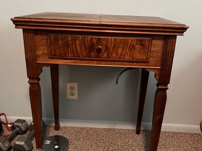 Antique Sewing Machine Cabinet