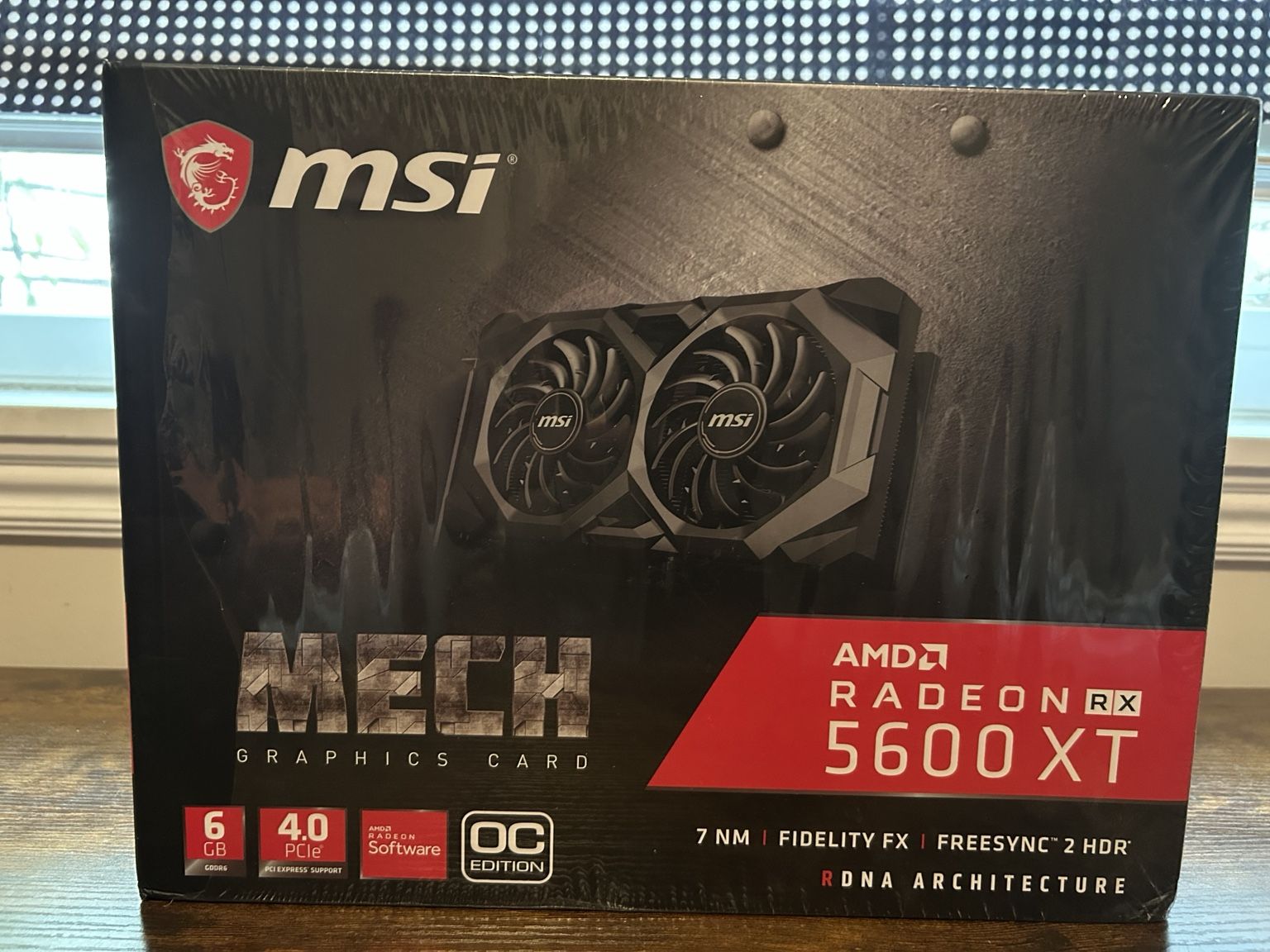 MSI RX 5600 XT Mech OC Graphics Card GPU