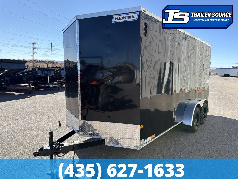 7x16 Haulmark Passport DELUXE Enclosed Cargo Trailer - 7'0" Interior - 7K GVWR