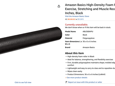 High-Density Foam Roller
