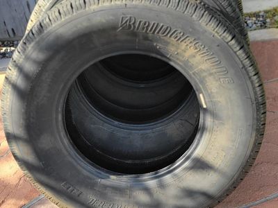 $300.00 5 BRIDGESTONE V- STEEL TRUCK TIRES