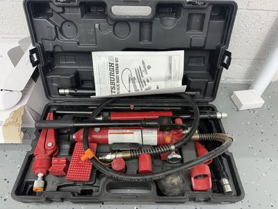 Auto Body Hydraulic Ram Kit – Frame Repair / Dent Pulling Tool Set
