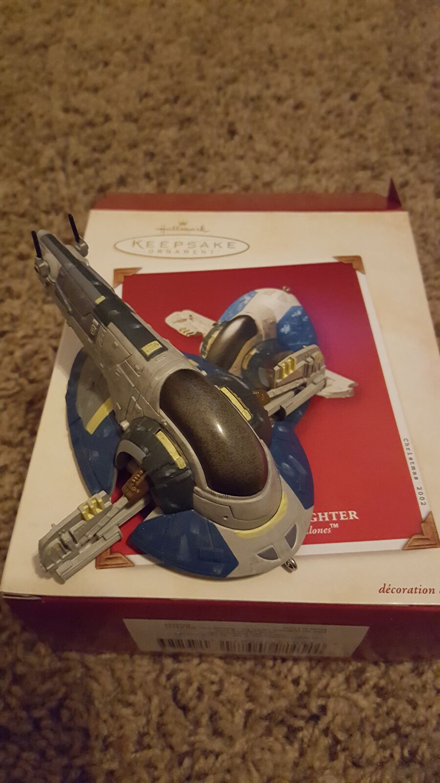 Hallmark Keepsake Ornament - Star Wars - SLAVE 1 Starfighter