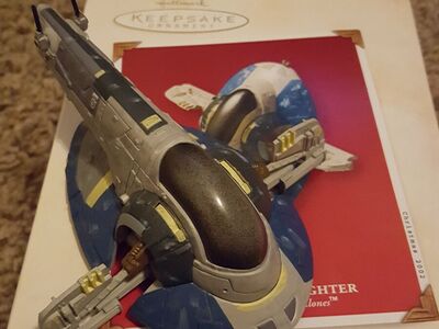 Hallmark Keepsake Ornament - Star Wars - SLAVE 1 Starfighter