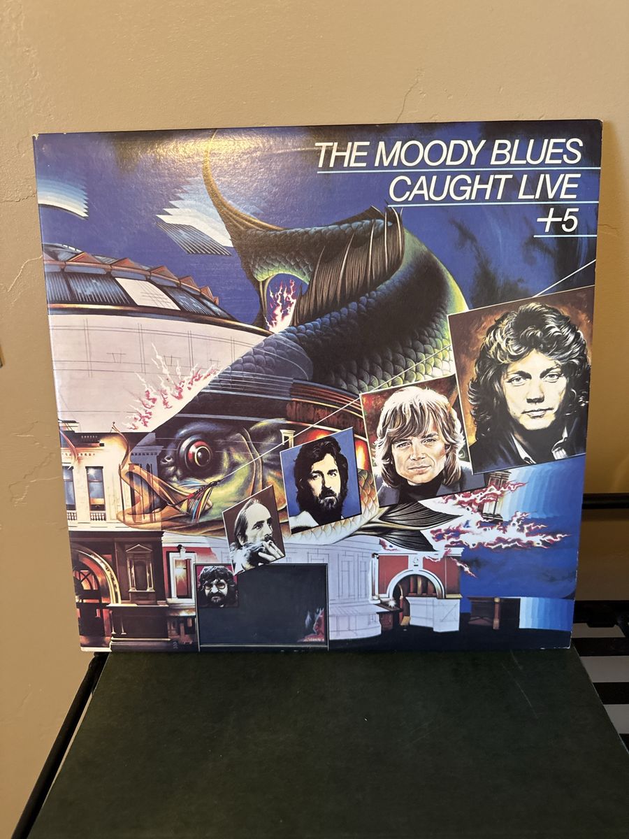 The Moody Blues - Caught Live +5 Vinyl LP Record