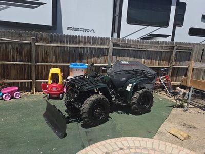 Yamaha Moto-4 350 ATV 4x4 with Snow Plow - and trailer