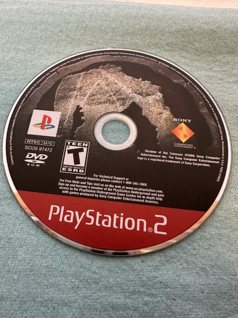 Shadow of the Colossus Greatest Hits Playstation 2