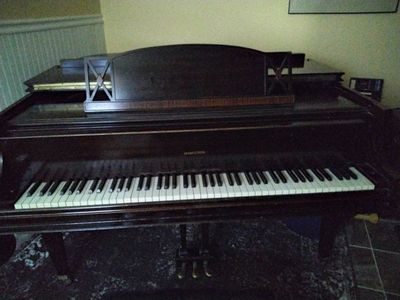 Baby grand piano