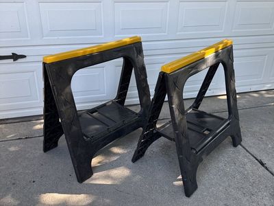 Saw Horses, Folding, Heavy Duty, Like New, $45.00