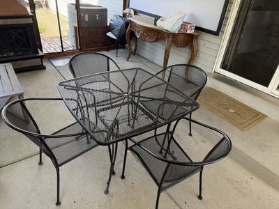 Metal Patio Set