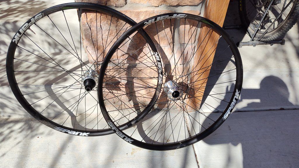 Spank 359 Wheels with HEX Drive 102T hubs
