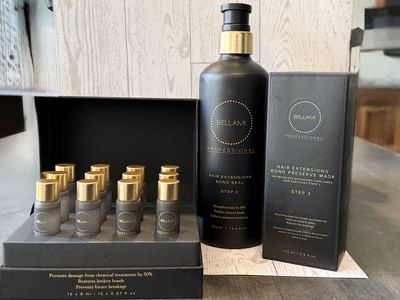 Bellami Professional Hair Extensions Bond System Set - Step 1, 2, & 3 Kit