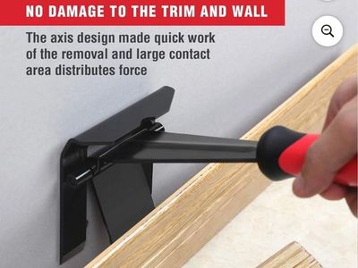 Goldblatt 4” heavy duty trim remover