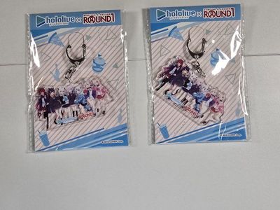 Hololive X Round 1 USA Collab Exclusive Limited Keychain