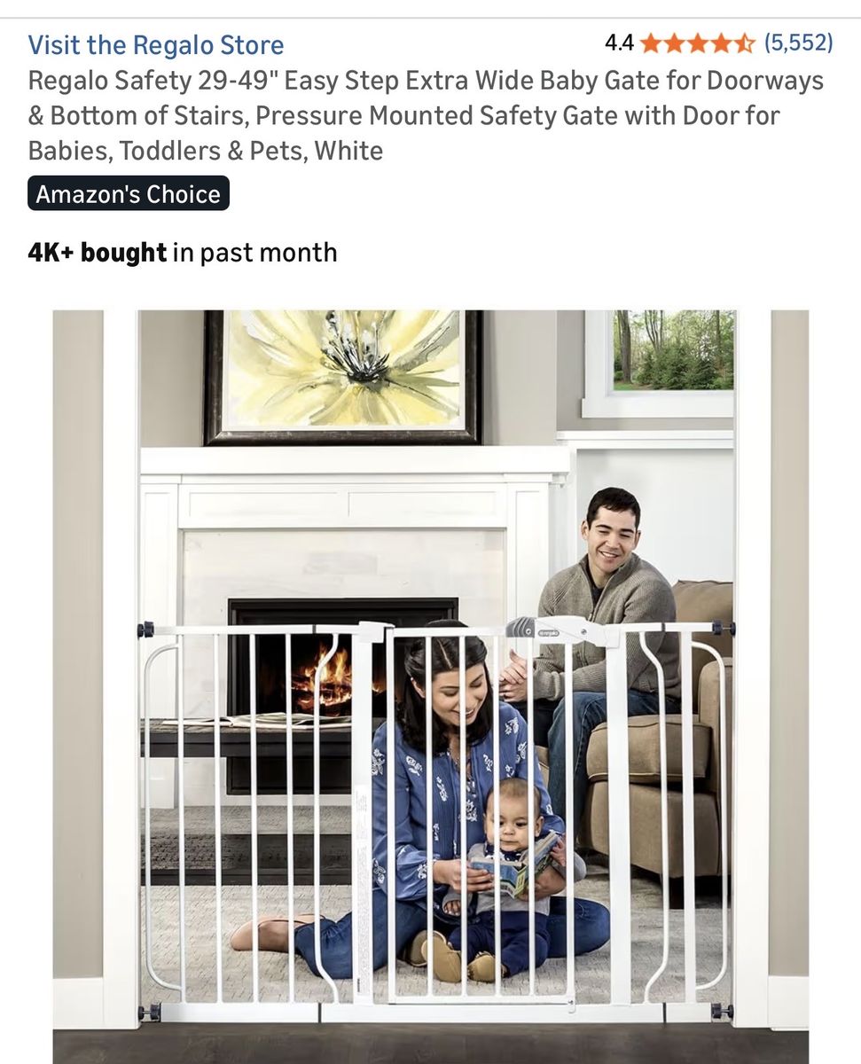 Regalo Extra Wide Baby Gate