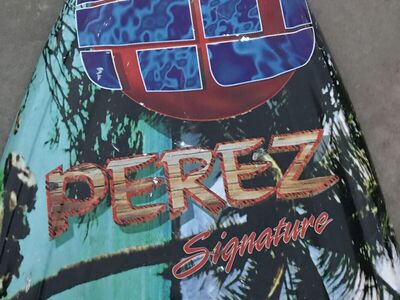 Vintage collectible hyper light Perez pro model Wakeboard with composite construction