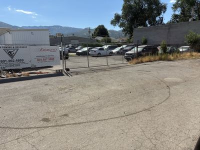 Large back lot for lease in Bountiful