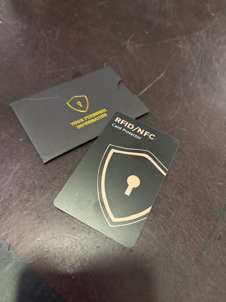 RFID/NFC Card Protector Sleeves
