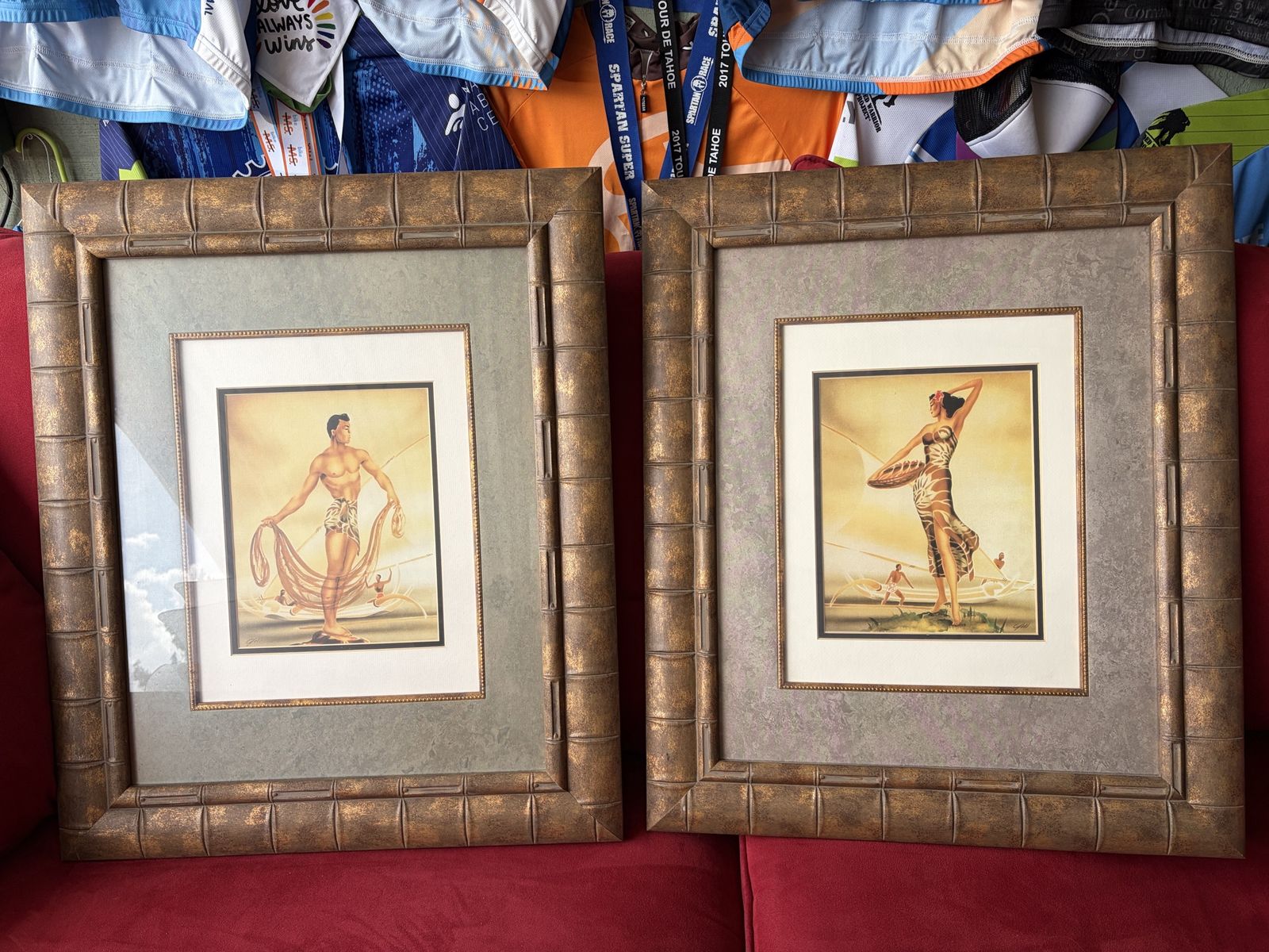 Two Reproduction Hawaiian Framed Prints