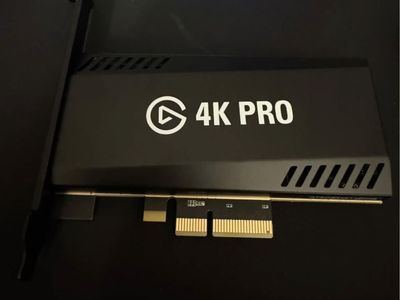 Elgato 4K Pro Internal PCIe Capture Card - 4K60 HDR10, 8K60 Passthrough
