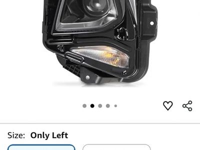 New 2019-2023 chevy blazer headlight assembly