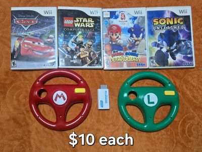 Wii games $10 each including Sonic Unleashed! Trades considered!