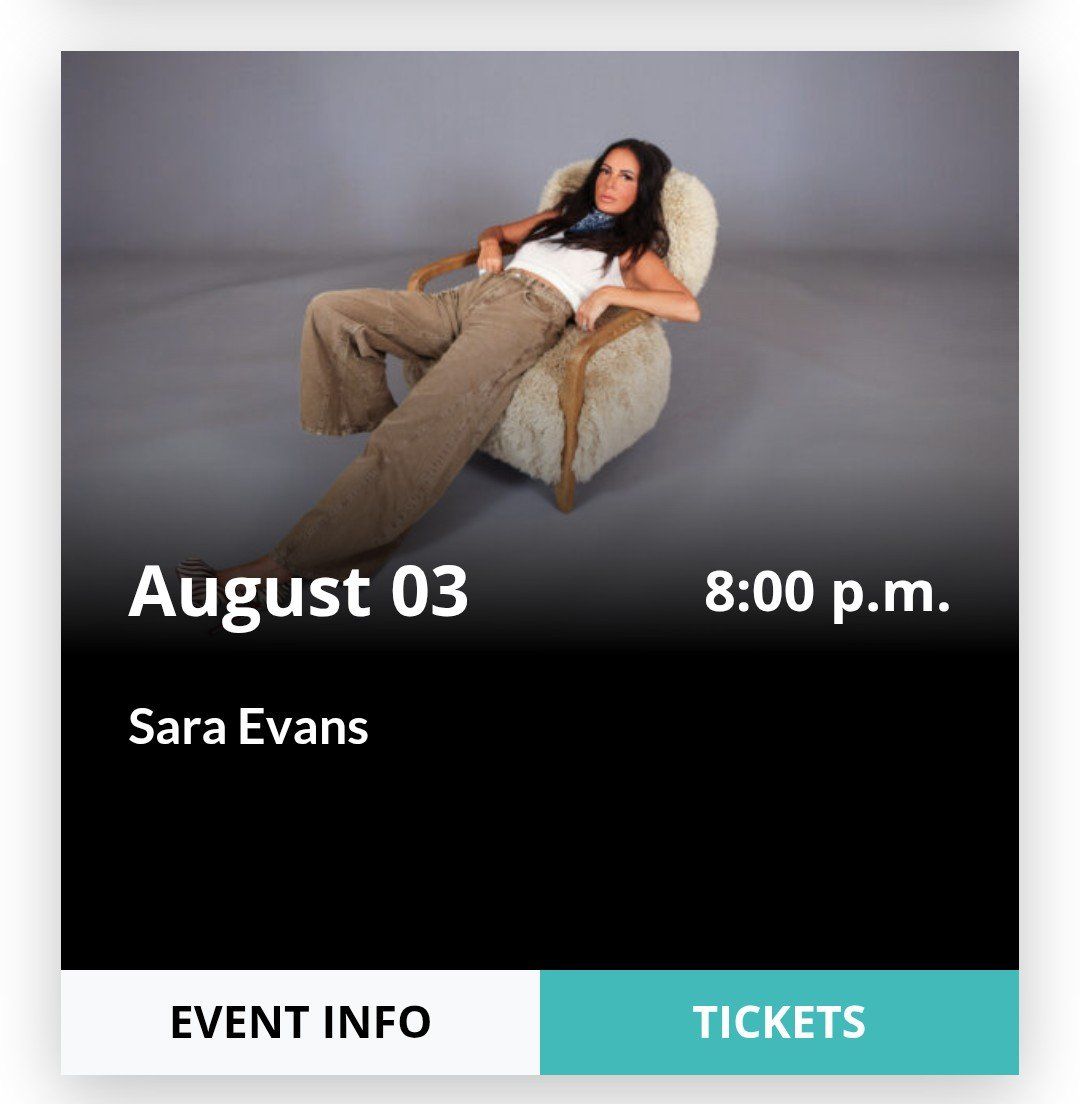 Sara Evans - Kenley Amphitheater in Layton