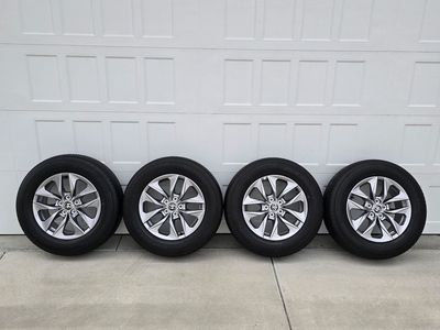 New 17" OEM Toyota Sienna Wheels & Tires (Set of 4) – Only 400 Miles!
