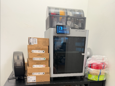 Bambu Lab X1C 3D Printer with AMS