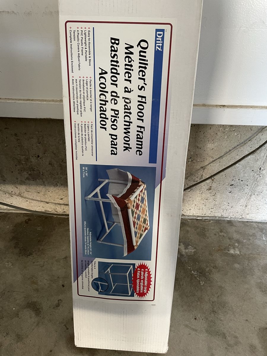 Quilting floor frame