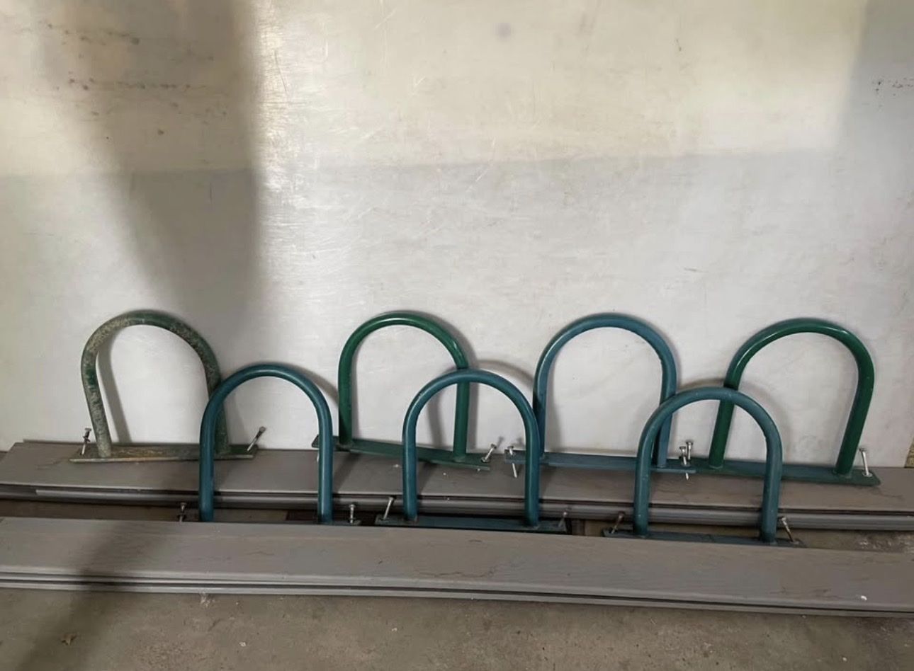 Metal U-Shaped Bike Racks / Stands (Lot of Multiple)