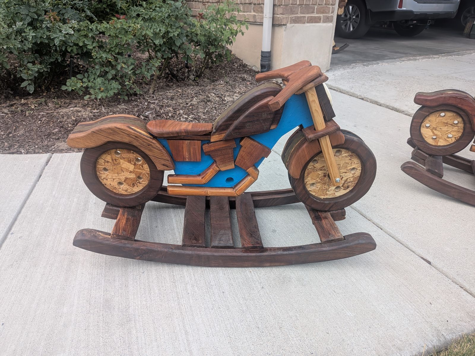 Toddler motorcycle rocker 