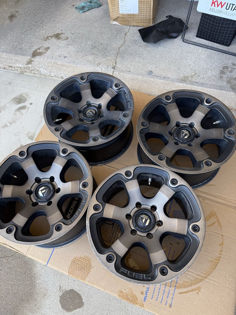 Fuel Beast 18” 4Runner wheels
