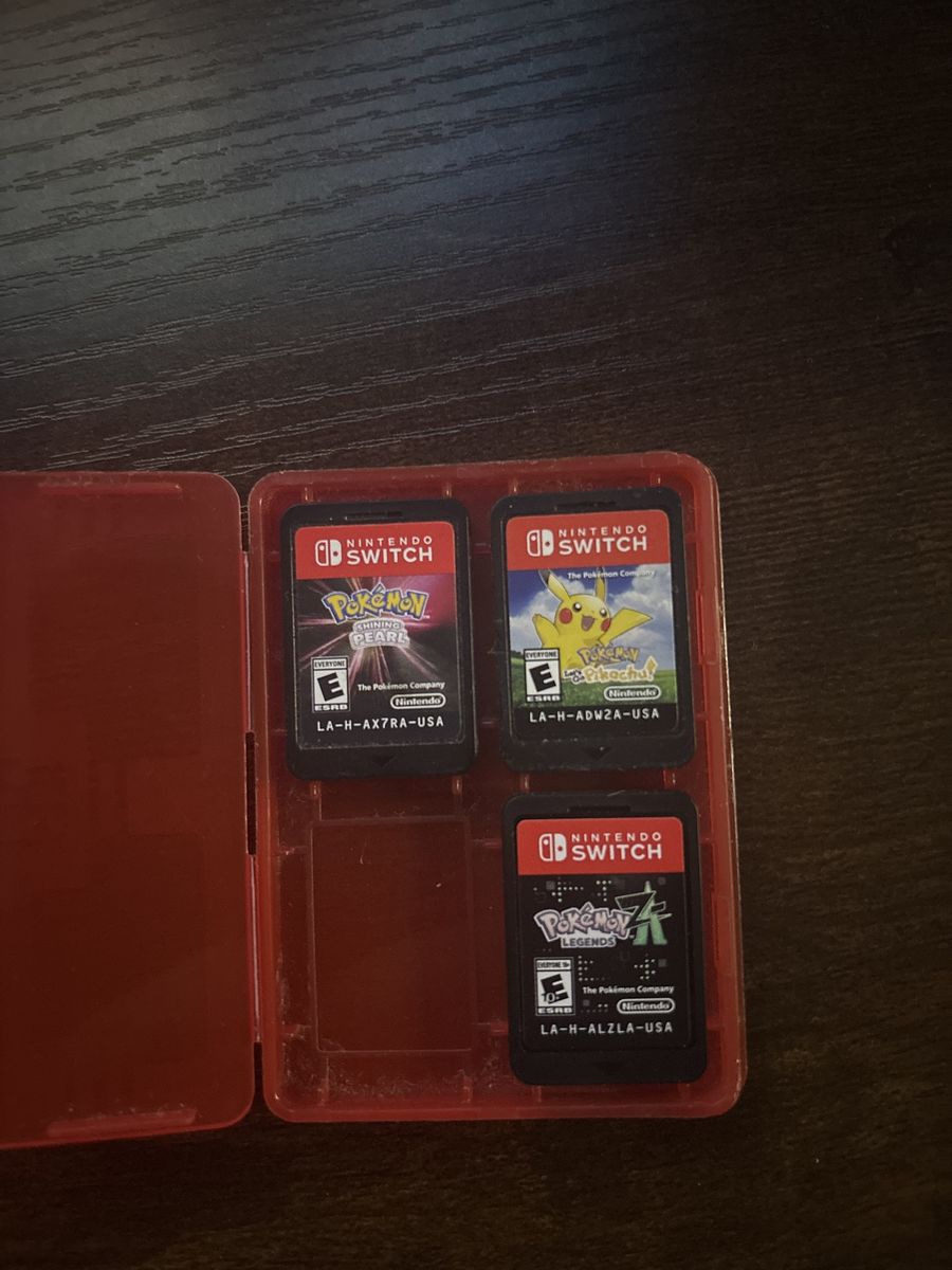 3 Pokémon games for Nintendo switch for sale