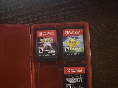 3 Pokémon games for Nintendo switch for sale
